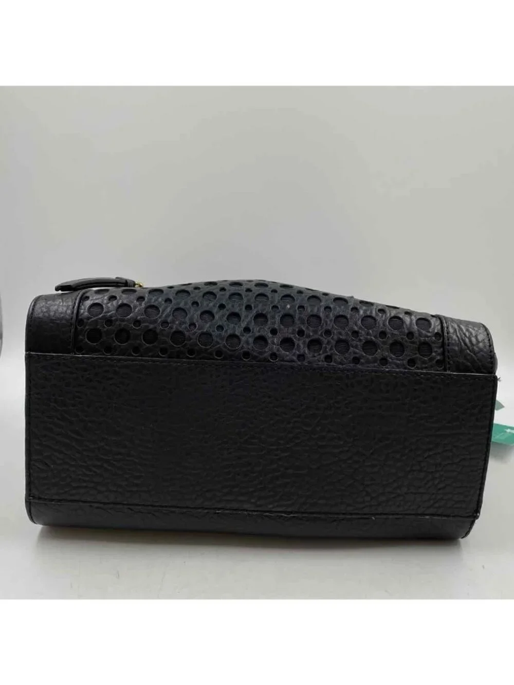 Kate Spade Perri Lane Bubbles Women's Black Luxe textured Purse Leather